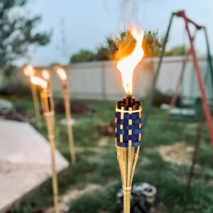 Woven Fire Torch