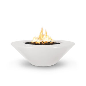 Cazo Fire Pit – Wide Ledge (GFRC Concrete)