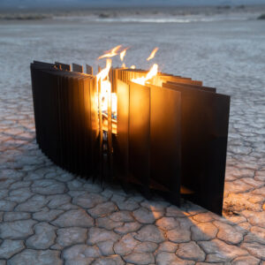 The Mobius Fire Sculpture